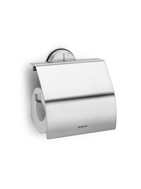 Brabantia Επιτοίχια Χαρτοθήκη Μεταλλική Ασημί