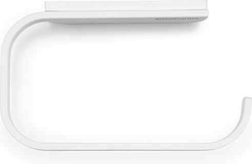 Brabantia Metallic Paper Holder Wall Mounted White