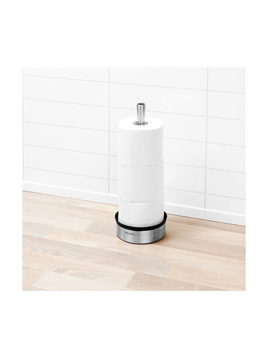 Brabantia Wandmontiert Papierhalter Metallisch Silber
