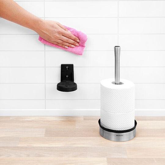 Brabantia Wall-mounted Paper Holder Metallic Silver
