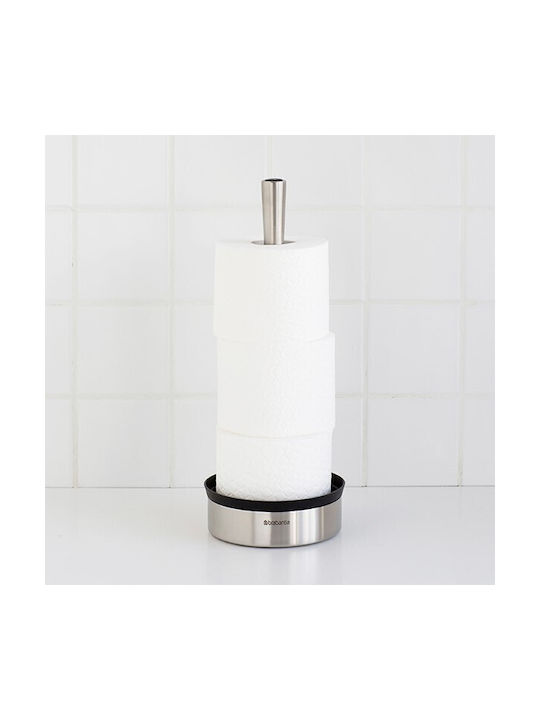 Brabantia De perete Suport de hârtie Metal Argintiu