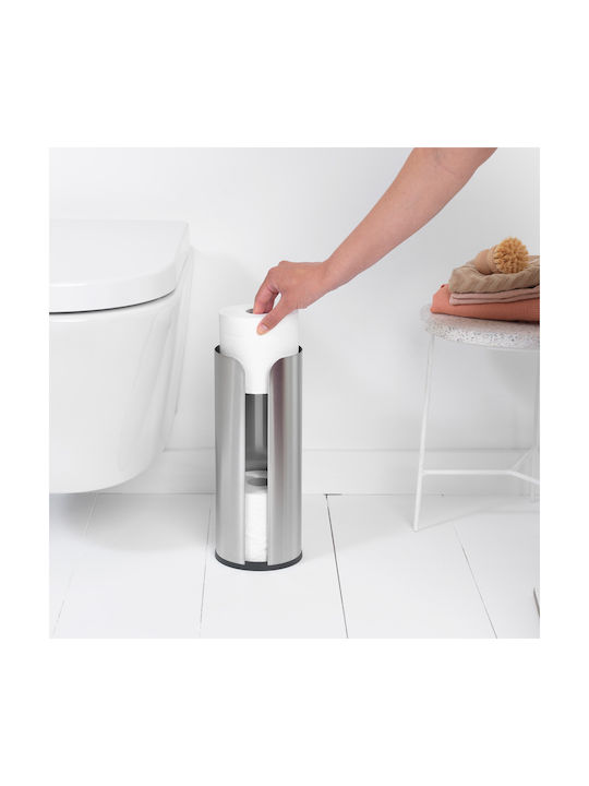 Brabantia Suport de hârtie Metal Argint