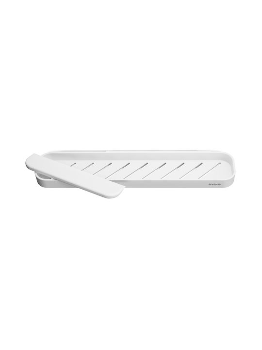 Brabantia Metallic Sponge Holder Wall Mounted White