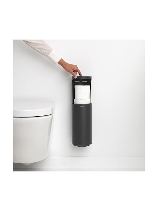 Brabantia Χαρτοθήκη Δαπέδου Μεταλλική Γκρι