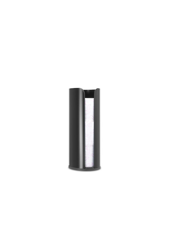 Brabantia Boden Papierhalter Metallisch Schwarz