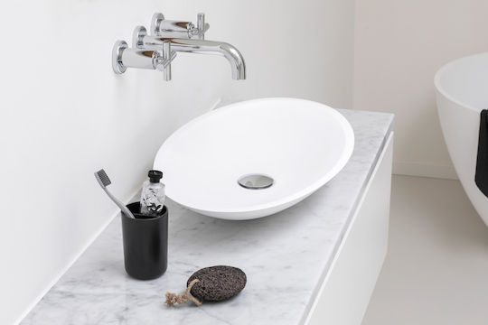 Brabantia Metallic Soap Dish Countertop Gray