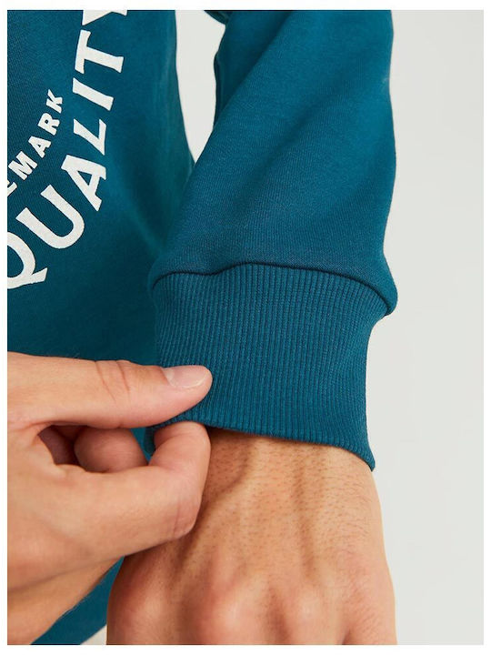 Sweatshirt Petrol Blue