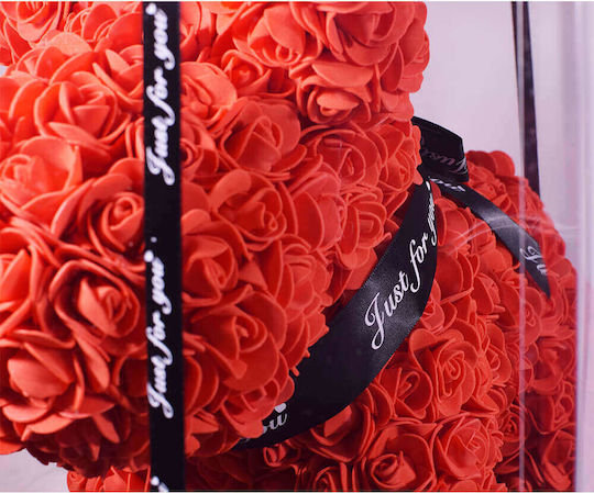 Puppy of Artificial Roses Red 35cm in Box