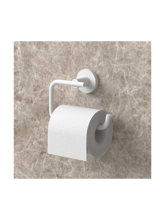 Tekno-Tel Metallic Paper Holder Wall Mounted White
