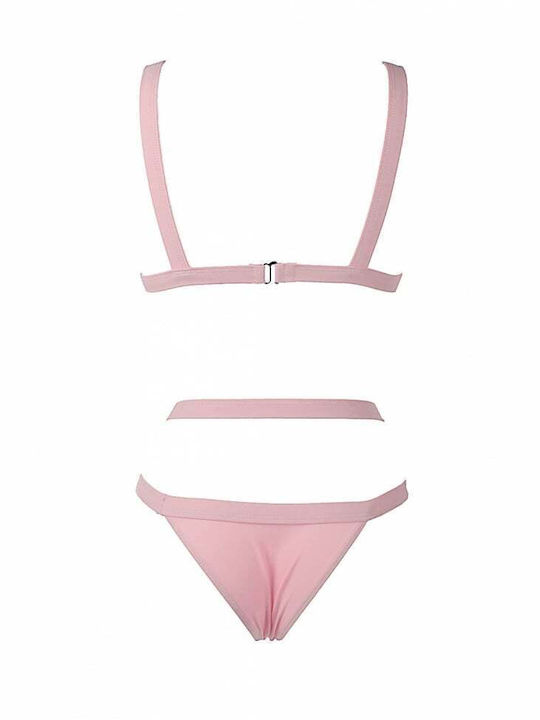 Set Bikini Triangle & Brazil Pink