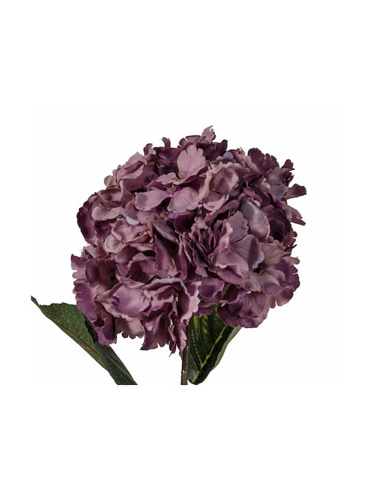 Interni Oggi Artificial Decorative Branch Hydrangea Purple 72cm 1pcs