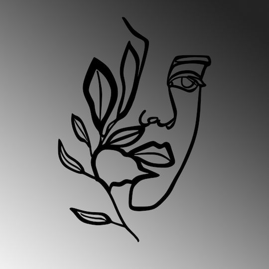 Σιλουέτα Woman 46x46cm Σιλουέτα Woman 46x46cm
