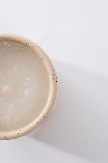 Aromatisches Kerze im Gefäß mit Duft Süße Nüsse & Vanille 200gr
