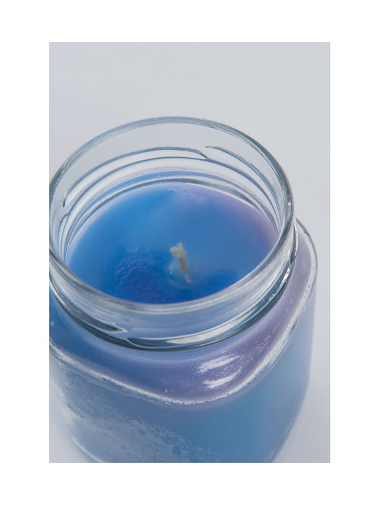 Duftkerze Gefäß Hellblau 150gr 1Stück