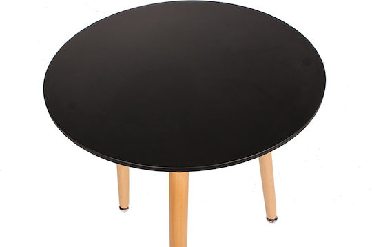 Julio Κουζίνας Μαύρο 70x70x71εκ. Julio Κουζίνας Μαύρο 70x70x71εκ.