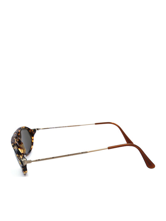 Emporio Armani Unisex Sunglasses with Brown Tartaruga Frame and Brown Lens 520S 092