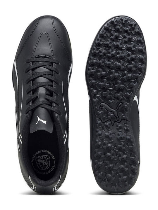 PUMA Vitoria Football Shoes with Molded Cleats TT Black PUMA Vitoria Football Shoes with Molded Cleats TT Black