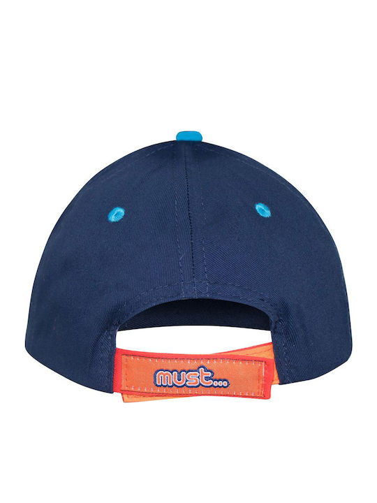 Must Team Kinderhut Jockey Blau