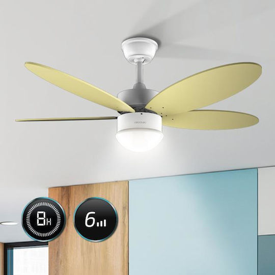 Cecotec EnergySilence Aero 4260 Ceiling Fan 106cm with SunLight Light Fixture