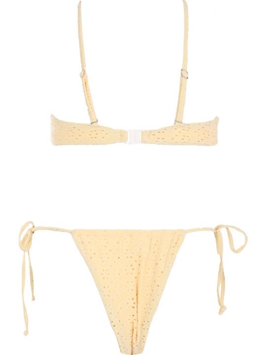 Bikini Set Triangle & Brazil Yellow