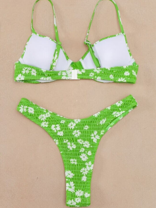 Set Bikini Brazil Πράσινο
