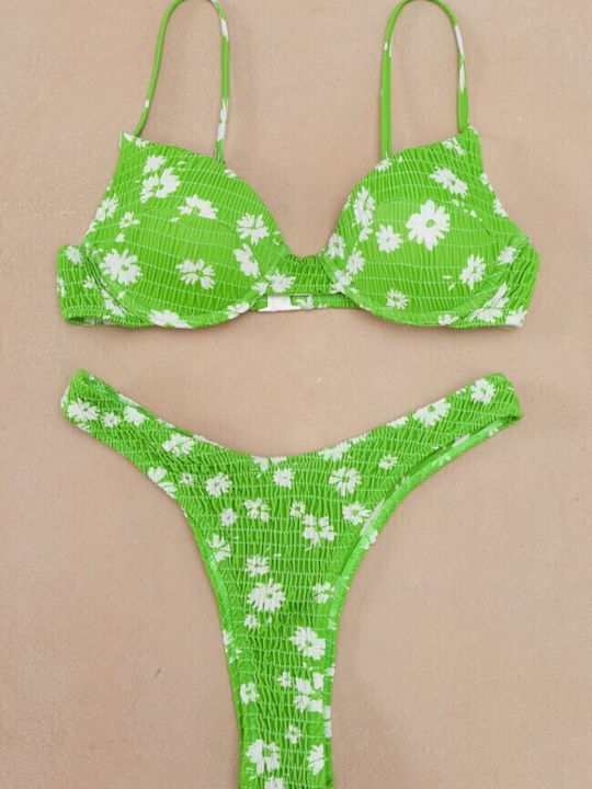 Set Bikini Brazil Πράσινο