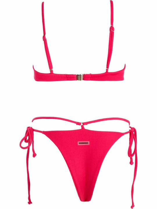 Gigi Set Bikini Brazil Φούξια