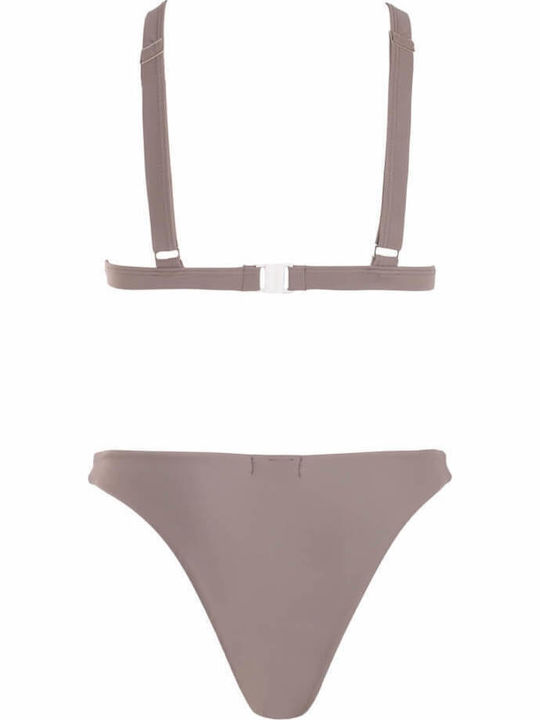 Set Bikini Triangle & String Grey