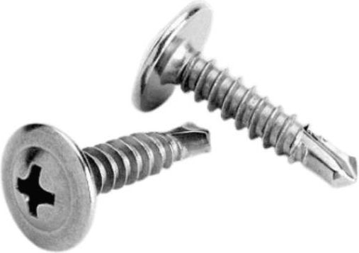 Self-Piercing Phillips Screw Galvanized with Diameter M3.5 and Length 10mm