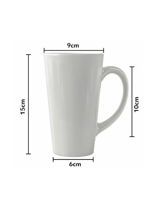 Koupakoupa i am Ceramic Cup White 450ml