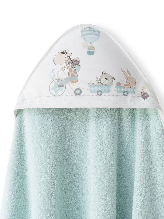 Interbaby Baby Bademäntel & Kapuzenhandtücher Badezimmerset 100x100cm
