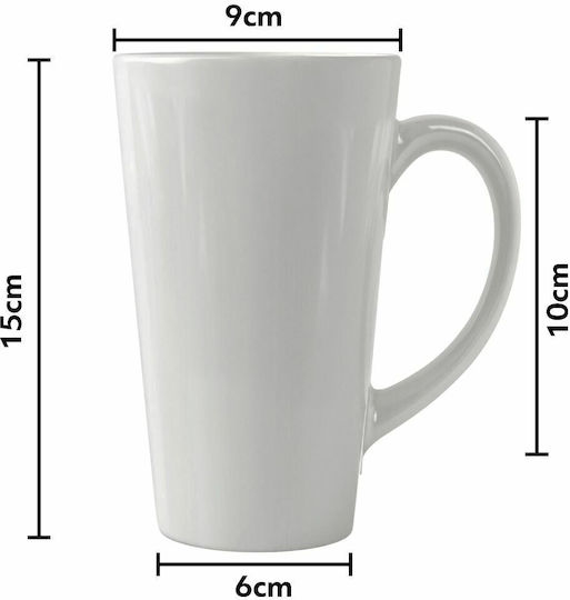 Koupakoupa Κούπα Κεραμική Λευκή 450ml