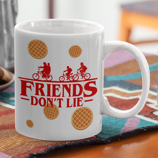 Koupakoupa Friends Don't Lie Κούπα Κεραμική 330ml