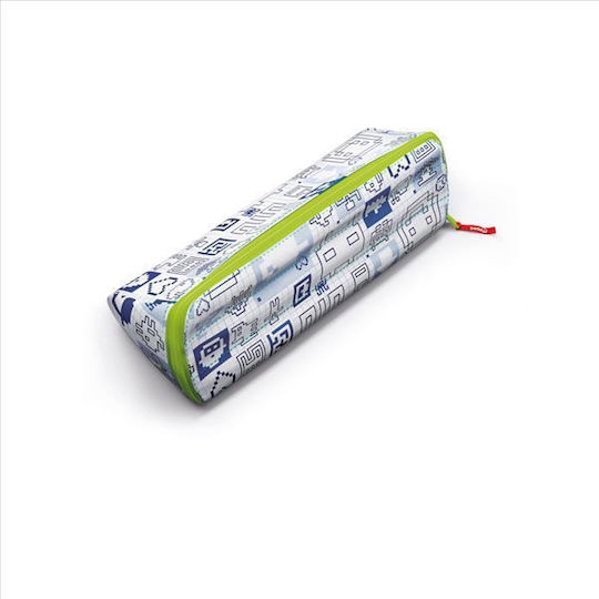 Maped Pencil Case Barrel Blue