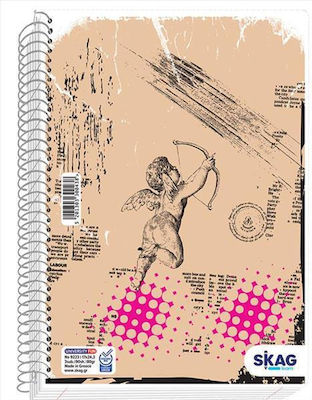 Skag Spiral Notebook Ruled B5 Multicolour 1pcs