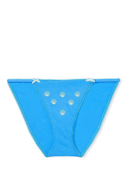 Damen Slip Blau