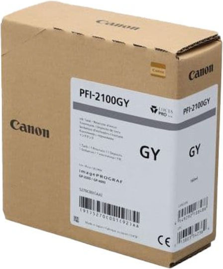 Canon PFI-1300 Original InkJet Druckerpatrone Gray (0817C001)