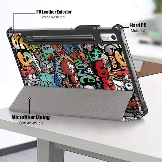 Techsuit FoldPro Flip Cover Urban Vibe (Lenovo Tab P11 Pro (2nd Gen) 11.2")