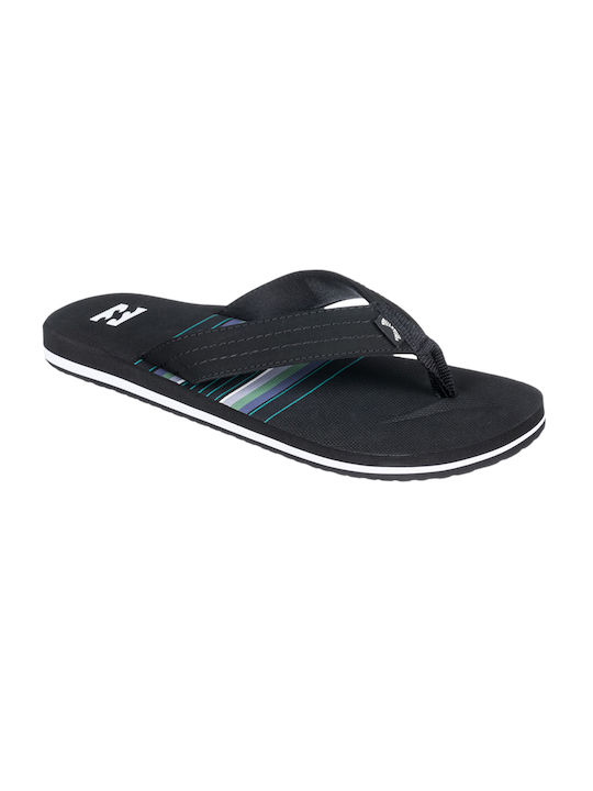 Billabong All Day Theme Men's Flip Flops Black