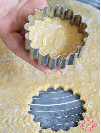 Scrap Cooking Коледен Ролка Бежов Д39xШ4.5xВ4.5xØ4.5см.