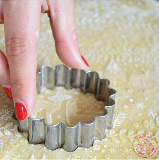 Scrap Cooking Коледен Ролка Бежов Д39xШ4.5xВ4.5xØ4.5см.