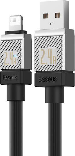 Baseus CoolPlay USB-A to Lightning Cable Black 2m (CAKW000501)