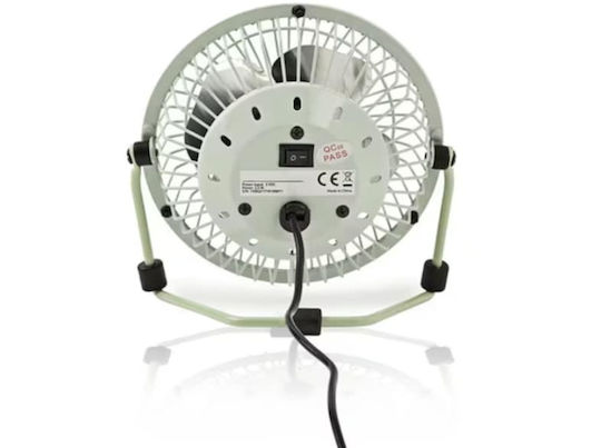 Nedis Metal Mini Fan Fan USB Grün