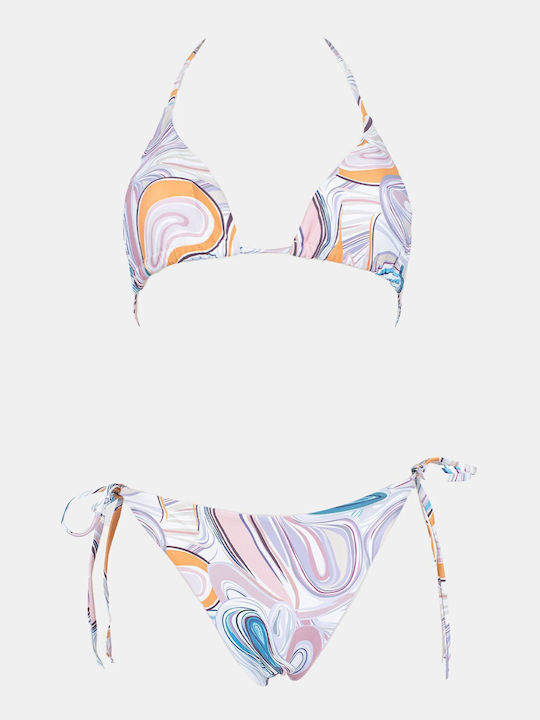 Set Bikini Τριγωνάκι με Αφαιρούμενη Ενίσχυση