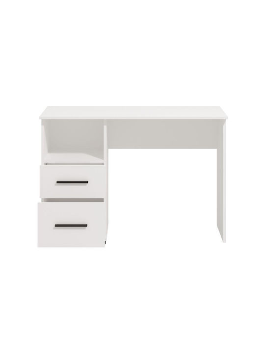 Birou Polet Lemn Alb 110x50x75.5cm
