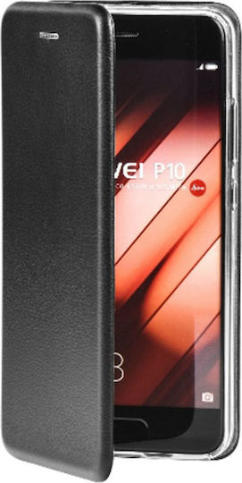 NetOne 5G Book Plastic / Piele artificială / Silicon Negru (Xiaomi Mi 10T LiteOnePlus 10T)