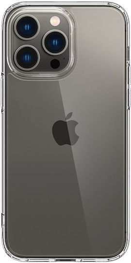 Spigen Crystal Hybrid Umschlag Rückseite Silikon Transparent (iPhone 14 Pro Max)