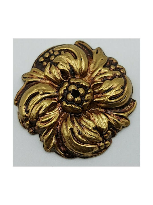 Salice Paolo Διακοσμητικό Λουλούδι από Χαλκό 26x26cm