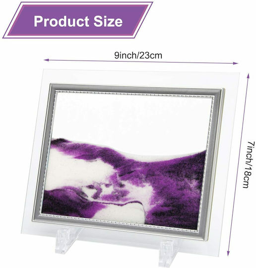 Decorative Space made of Glass 22x17cm 1pcs