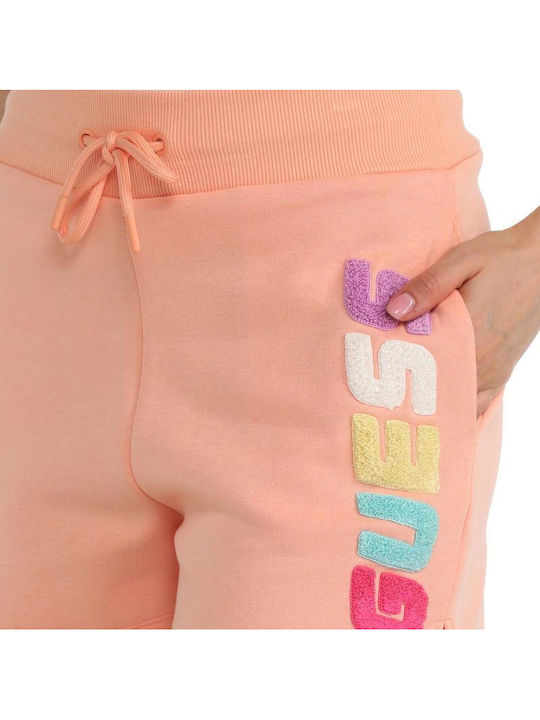 Women's Sporty Shorts Orange